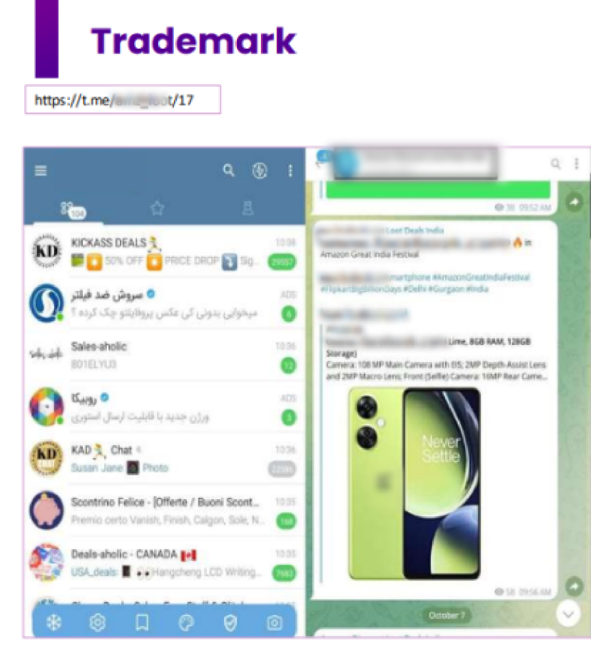 Misuse of Brand assets like trademarks